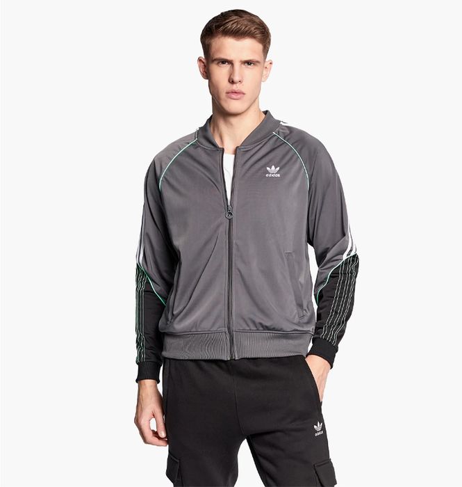 Оригінальна кофта Adidas Essentials Full-Zip (сіра) | L