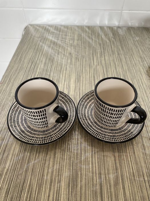 Conjunto 6 chavena de cafe e pires433903060868802563