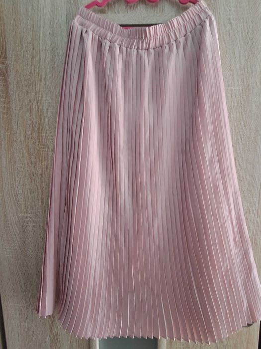 Spódnica pastelowy róż L
