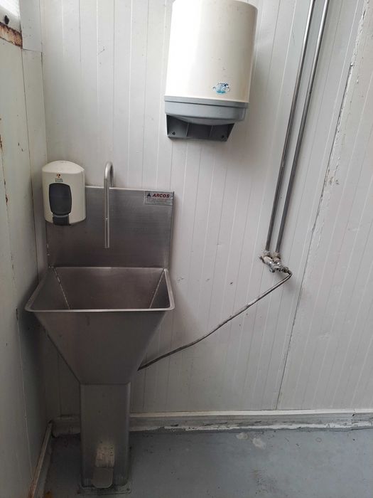 Lavatório  industrial em inox