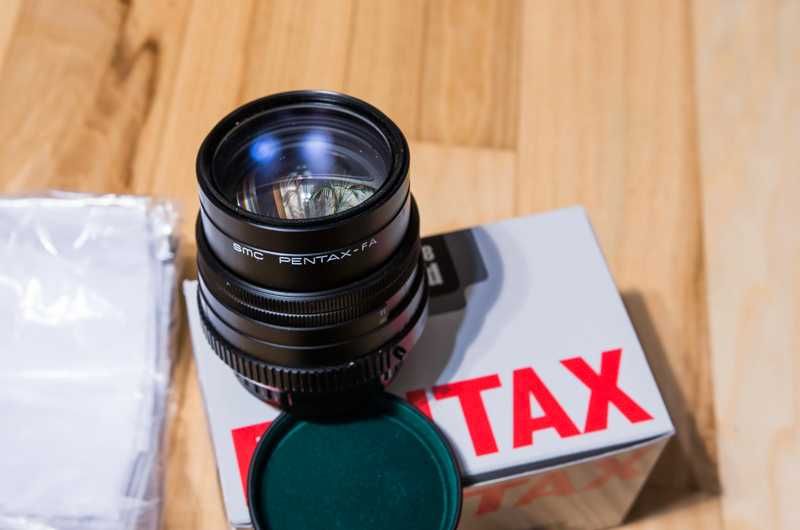 Obiektyw Pentax 77mm Fa 1.8