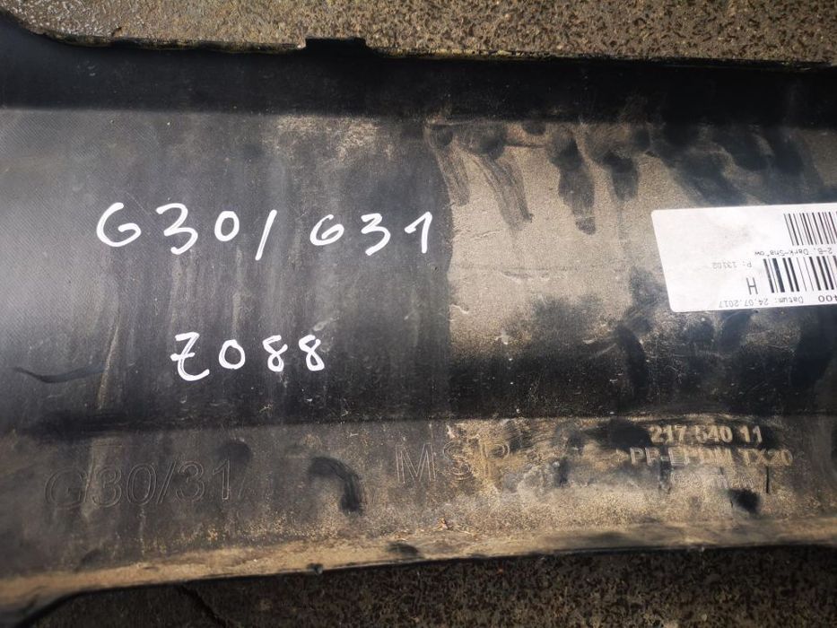 BMW G30 / G31 DIFUSOR PARA CHOQUES TRÁS - Z088