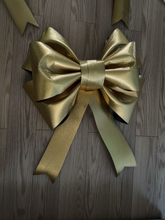 Золотий бантик, золотий бант, золотистий бант