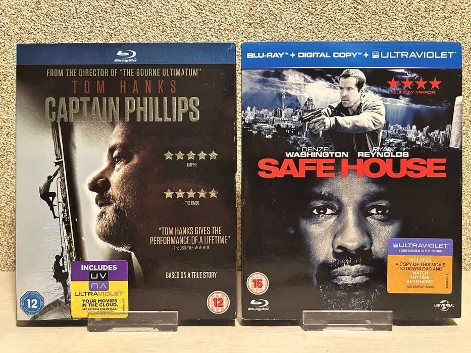 Blu-ray диски Пассажиры/ Рэмпейдж/ Годзилла /Рэмпейдж /  с переводом.