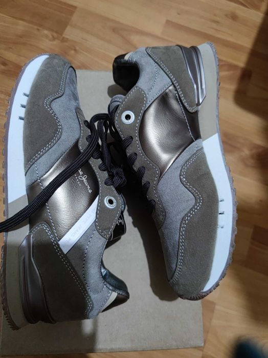 Sapatilhas bege Pepe jeans