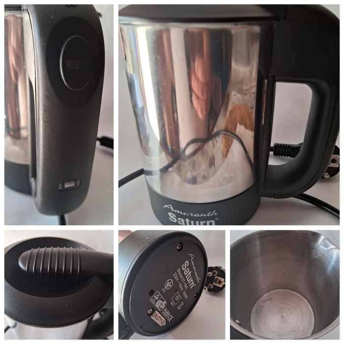 Дорожный электрический чайник Saturn ST-1005 0.5л