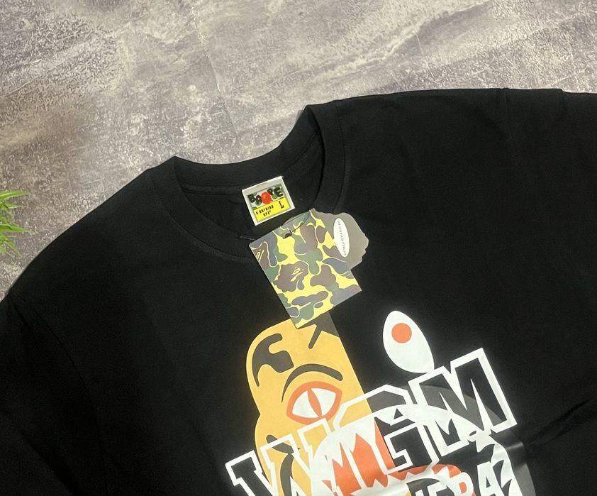 ‼️РОЗПРОДАЖ Футболка Bape tigershark |  Футболка Бейп‼️