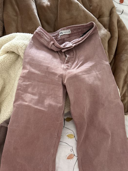 Calça rosa da zara