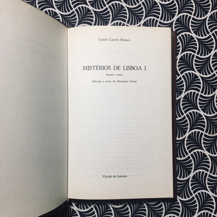 Mistério de Lisboa (3 vols.) - Camilo Castelo Branco