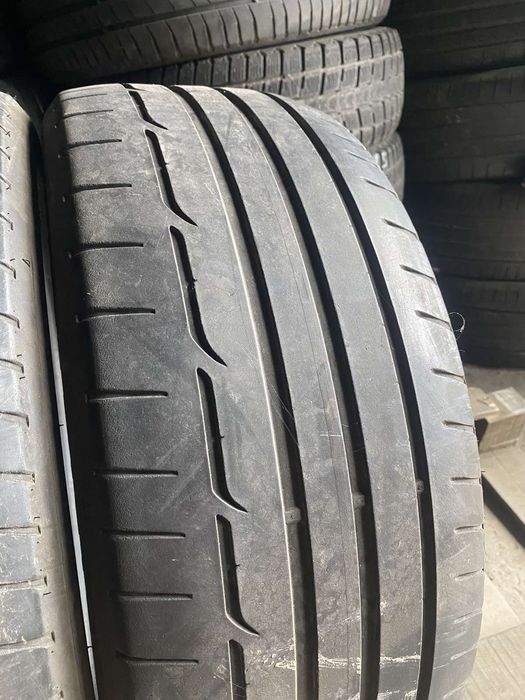 225.45.19 Dunlop 2шт лето БУ склад шины резина из Европы 45 R19