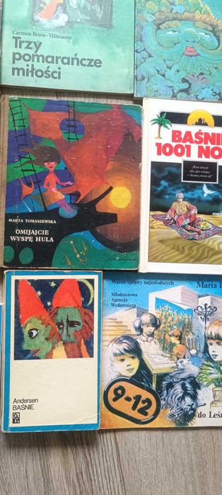 zestaw PAKA książek bajek, opowiadań itp