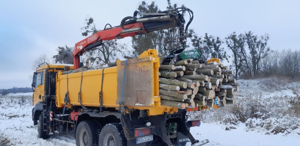 Usługi transportowe,  hds, koparko-ładowarką, wywrotka.