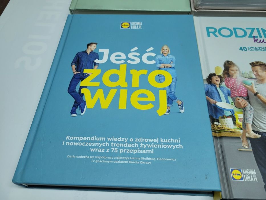 Książki kucharskie Lidl 10 szt.