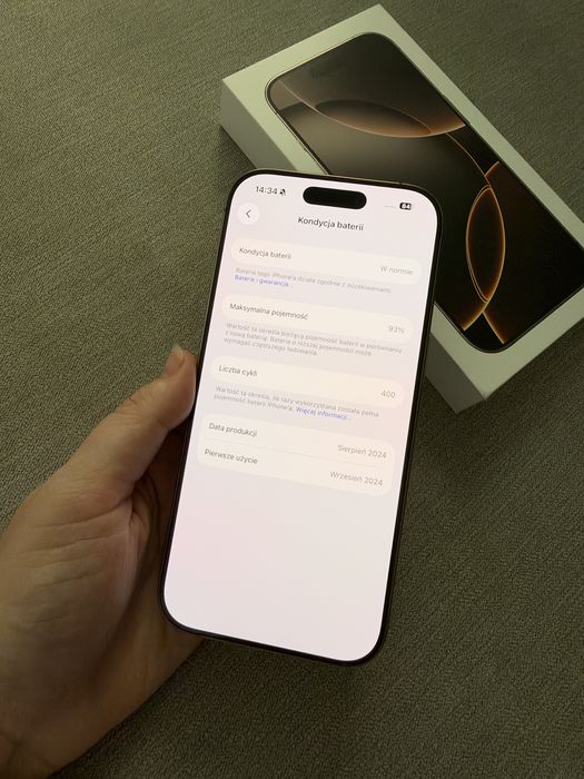Iphone 16 pro 256 gb Apple desert titan