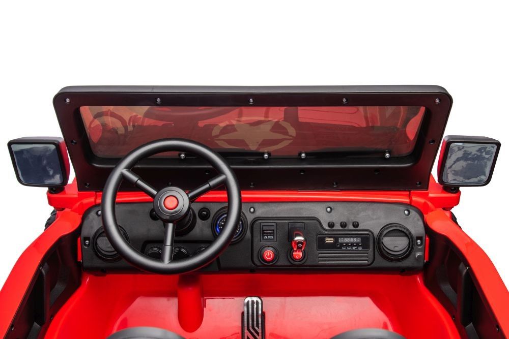 Max 60kg  4x90W 24v14ah  Auto Na Akumulator JH-102 Czerwone 4x4