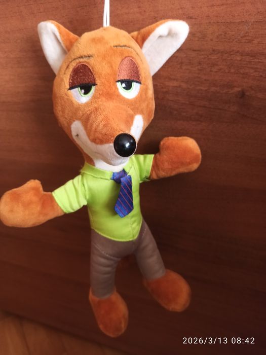 Мягкая игрушка Лис Ник Зверополис