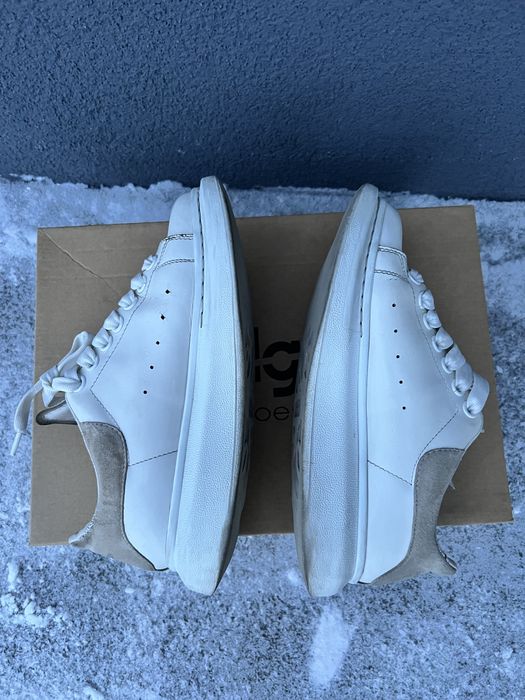 Кеди білі Alexander McQueen