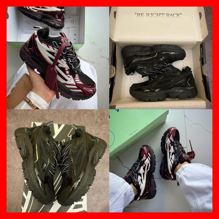 БЕЗ ПЕРЕДПЛАТИ ‼️ Кросівки Off-White Be Right Back / Унисекс, Преміум