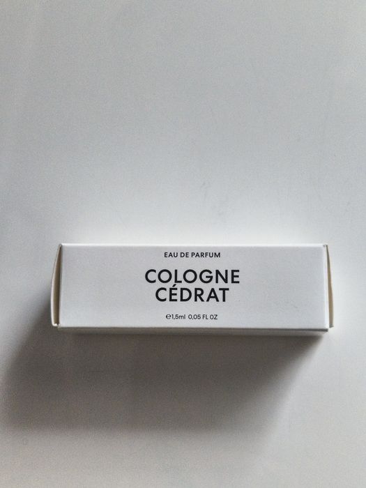 Niszowe perfumy Matière première Cologne Cédrat