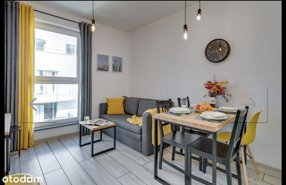 Gdańsk | Angielska Grobla | Apartament z balkonem i parkingiem