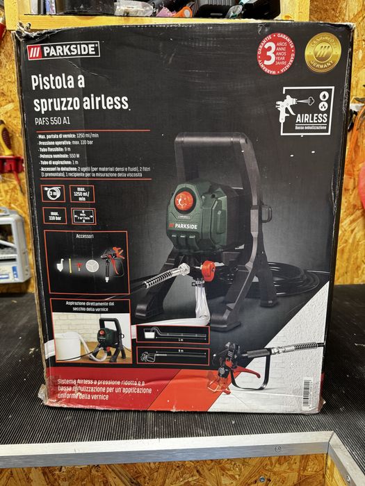 Maquina Airless Parkside