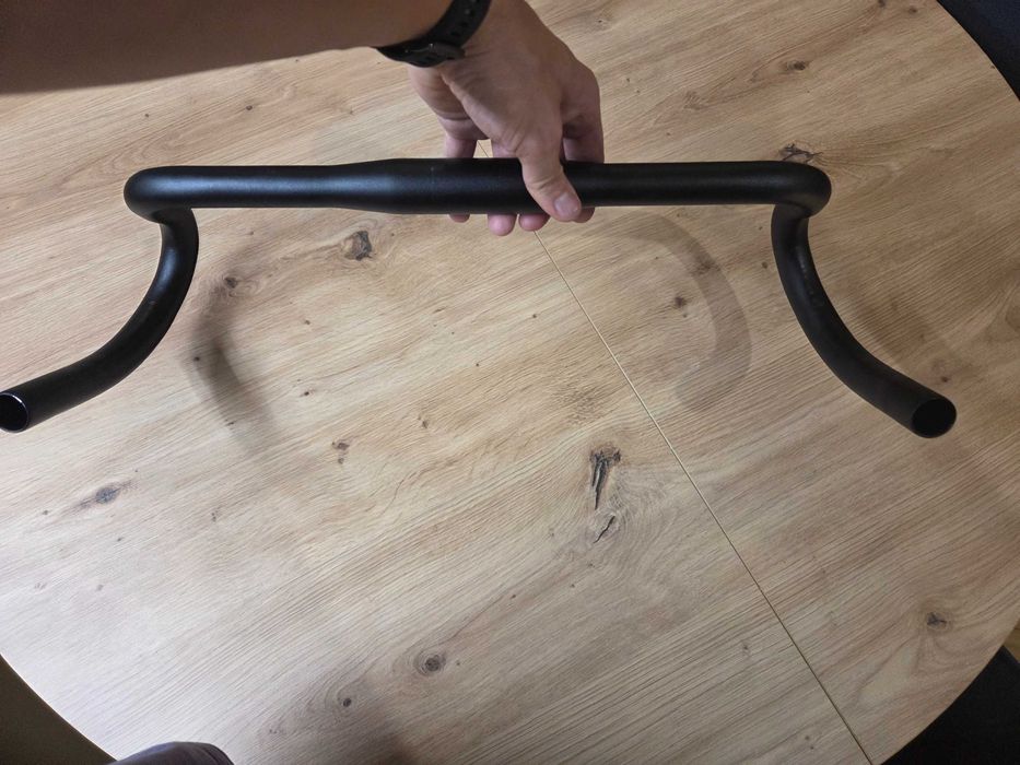 Kierownica gravelovw 420mm, sztyca podsiodłowa kross esker gen 2