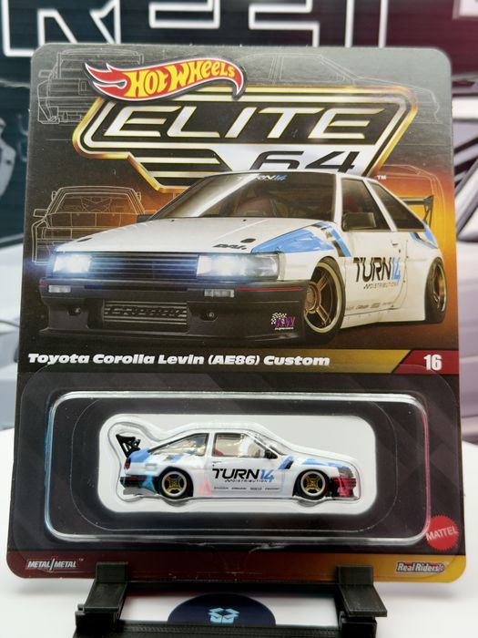 Hot Wheels - Elite -Toyota Corolla Levin (AE86) Custom - BOX 24