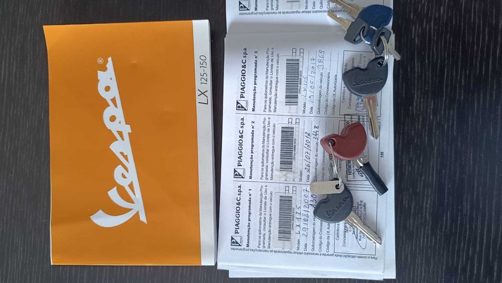 Vespa LX 125, excelente estado, 4262 km