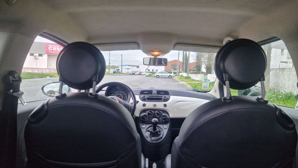 Fiat 500 Lounge 1,2 gasolina 09/2008