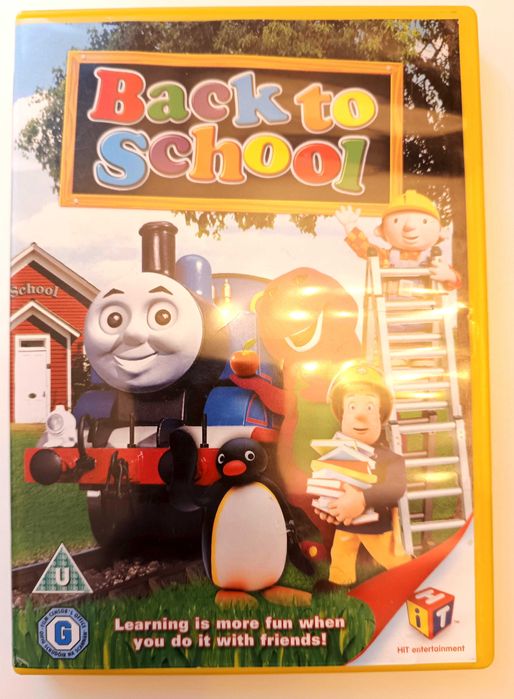 Back to School with Friends, English DVD