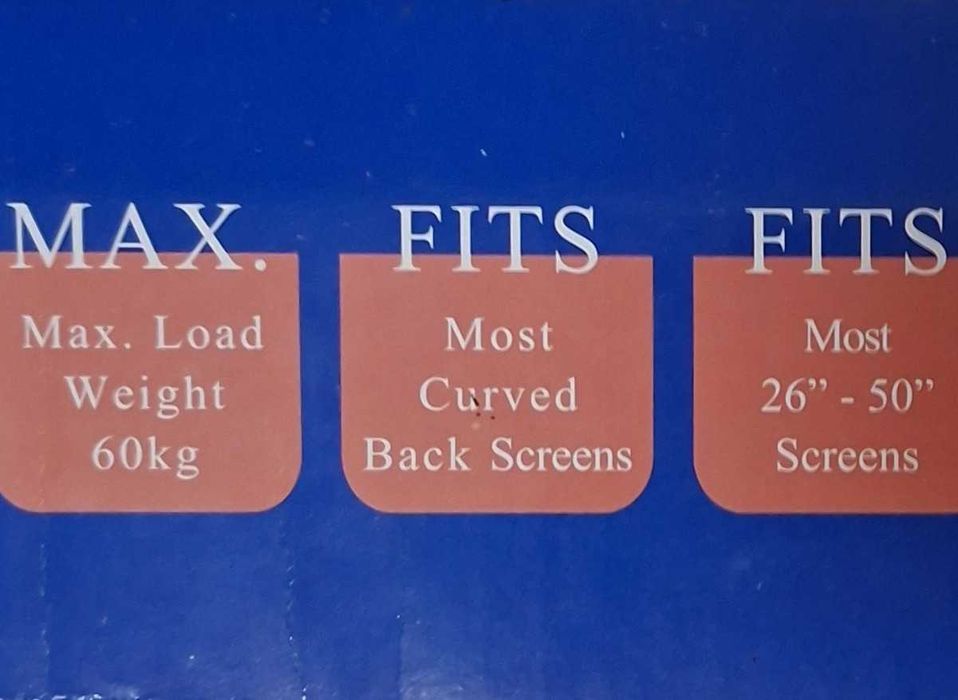 Suporte de parede Techlink para TV grande, muito robusto, de qualidade