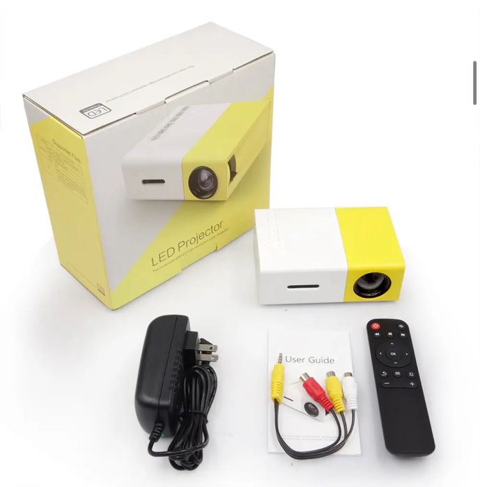 Mini projector led yg 300 (novos/selados)