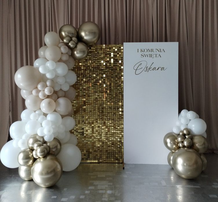 Dekoracje balonowe i kwiaty giganty