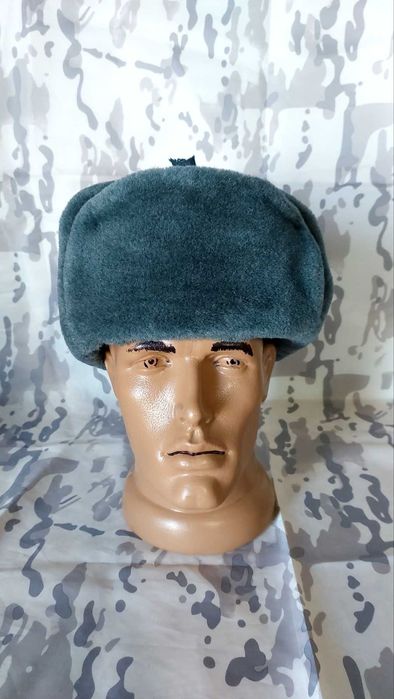 ОПТ Шапка ушанка армейская Новая. Шапка меховая СССР (56 размер)