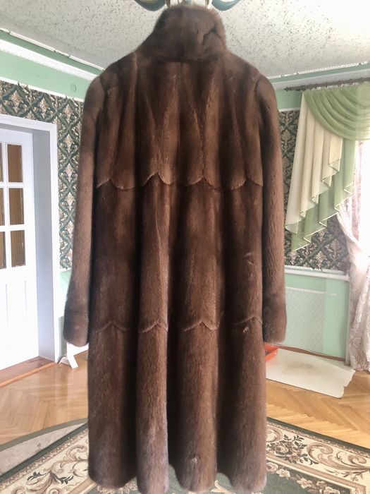 Шуба норкова цільна