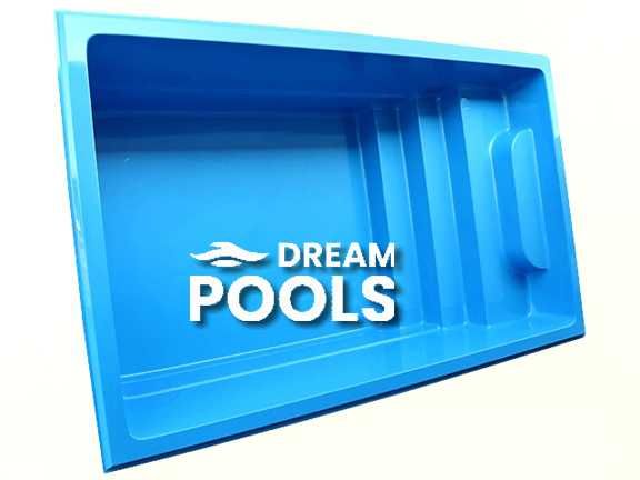 Basen poliestrowy 3,5x2,2x1,1m z wyposażeniem, PRODUCENT PL