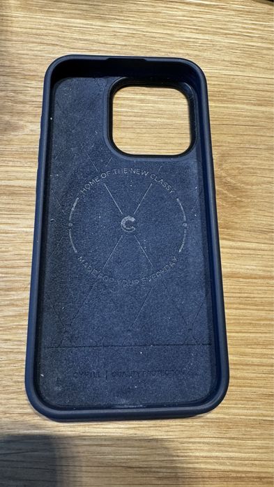 Obudowa etui iphone 15 pro granatowe