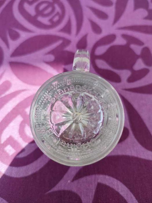 Скляні мінікухлі з цинковою кришкою. Німеччина BMF 40мл