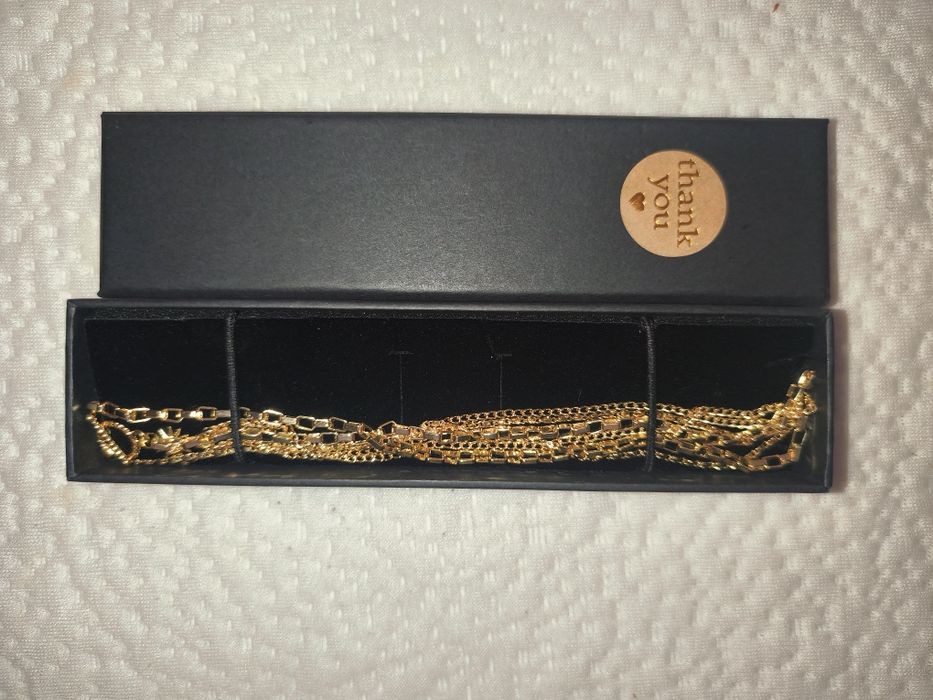 Colar banhado a ouro