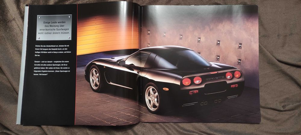 Prospekt Chevrolet Corvette C5
