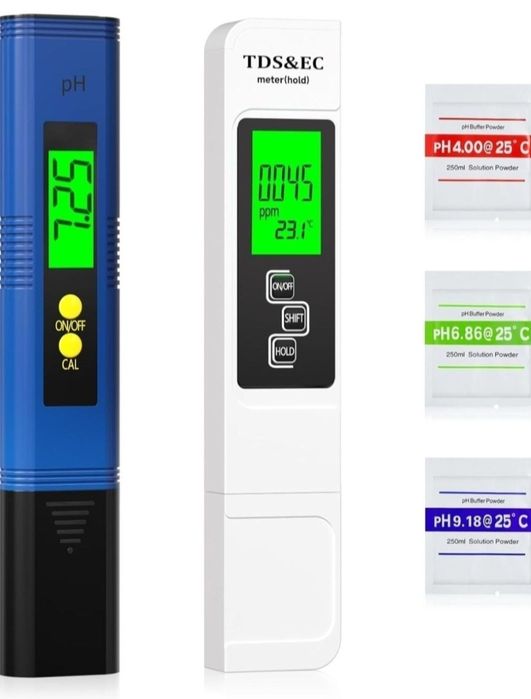 RUNBO Cyfrowy miernik pH wody 4w1 TDS EC temp. akwaria baseny woda pit