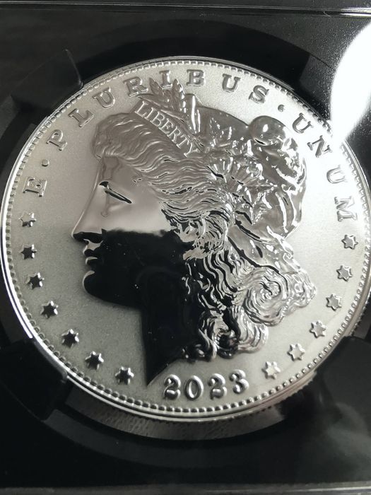 Набір з двох монет 2023р.- Morgan & Peace Dollar Proof Two - Coin Set. СРІБЛО.