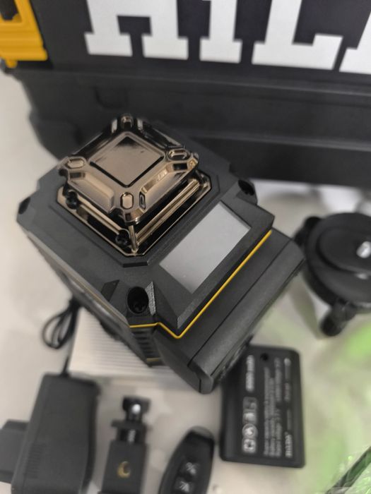 Рівень!Hilda 4d, з дисплеєм, 16променів! 2Акб +штатив!Нівелір