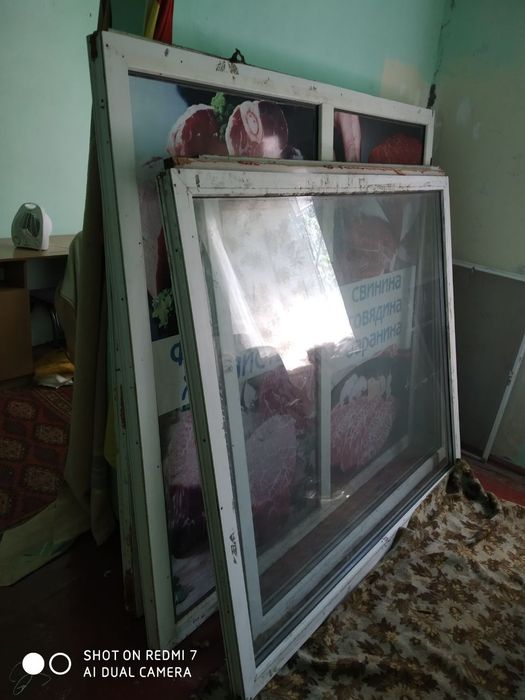 Продам м/п вікна б/у