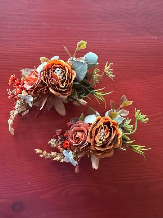 Acessórios de cabelo elegantes para noivas, madrinhas e damas de honor