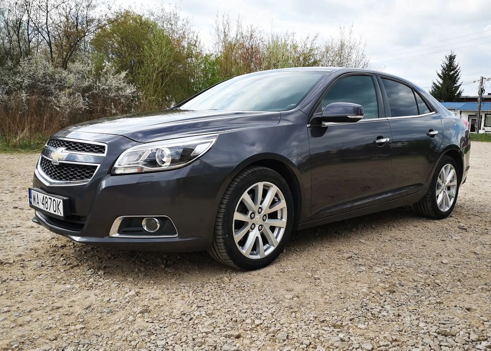 Chevrolet Malibu Chevrolet Malibu LTZ bezwypadkowy automat Szwajcaria rejestracja 2013
