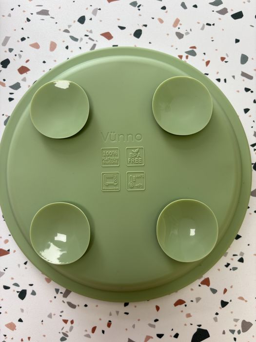 Conjunto de Alimentação Infantil em Silicone e Aço Inoxidável