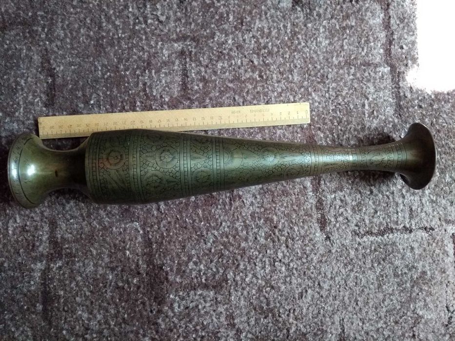 Ваза латунна індійська