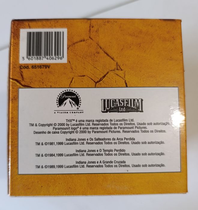 VHS coleção Indiana Jones