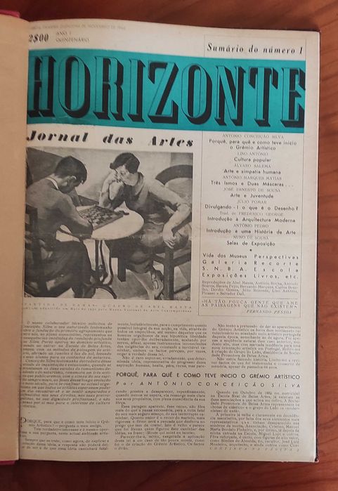 Horizonte. Jornal das Artes